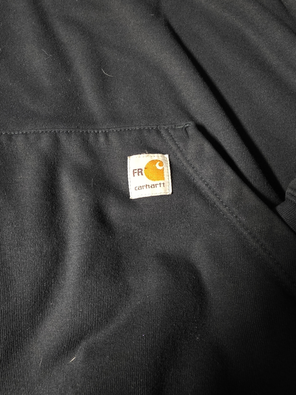 Carhartt Dark Navy Pullover Hooded Sweatshirt 4xl - Picture 2 of 5